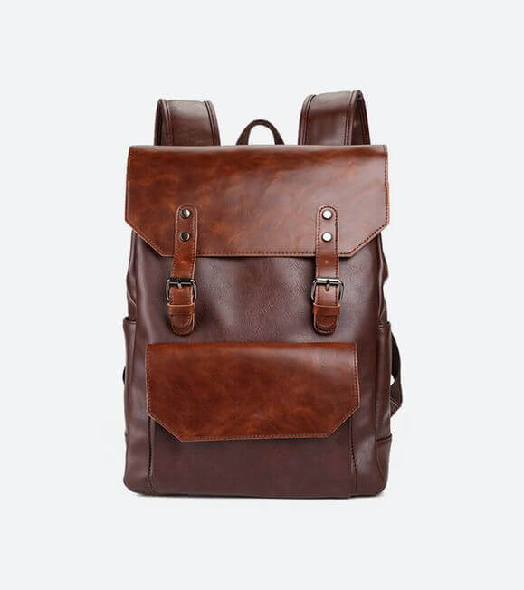 Women's Brown Leather Backpacks